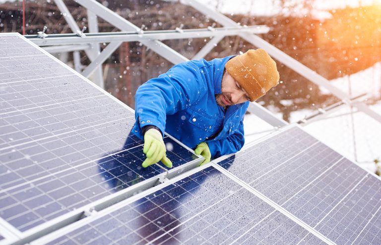 fotovoltaico in inverno